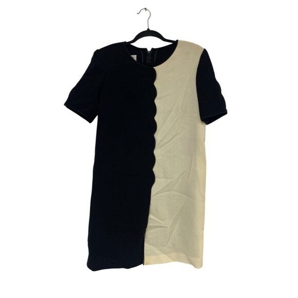 Aurora Ruffolo Christian Ruperto Dresses & Skirts - Aurora Ruffolo Christian Ruperto Womens Dress M Crepe Mini Black White Vintage